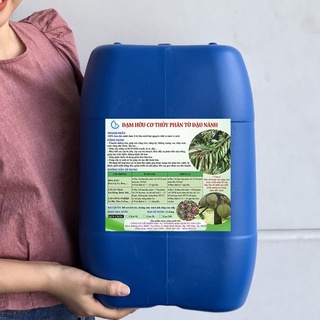 Phân Đậu Nành – Đạm Hữu Cơ Thủy Phân Từ Đậu Nành Chuyên dưỡng trái, giúp trái căng tròn, bộ rễ khỏe, lá to, dày(Can 20L)
