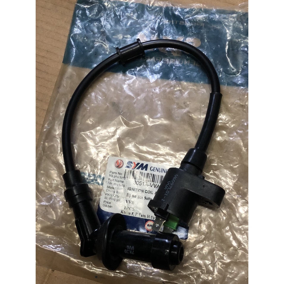 Bộ mô bin sườn xe Shark, Excel 2 mã VVB, VS1 [Chính hãng SYM]