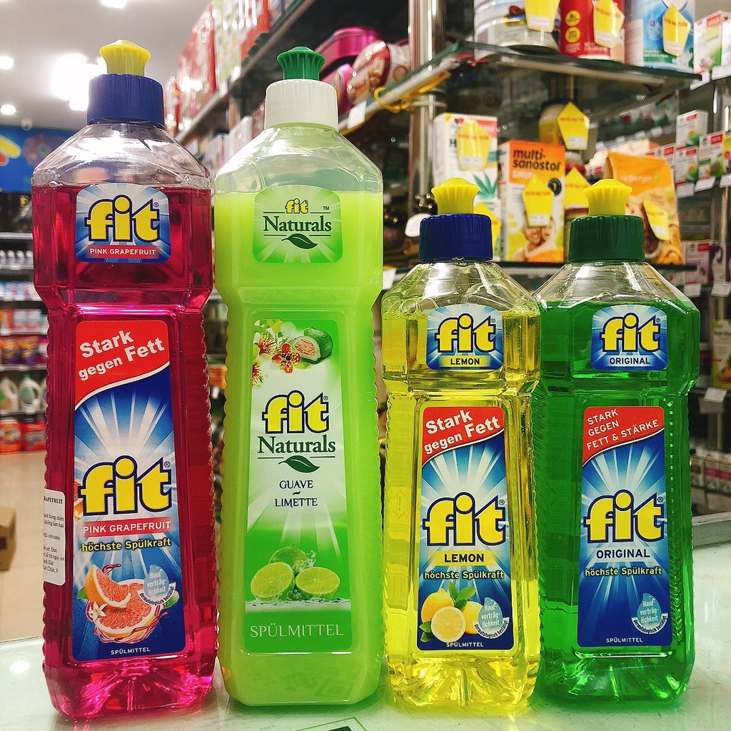 [Hàng Đức] NƯỚC RỬA BÁT FIT TỪ TỰ NHIÊN Chai 500ml/ 750ml