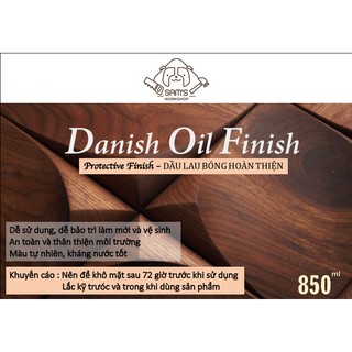 Sơn lau gỗ - Danish Oil 5L