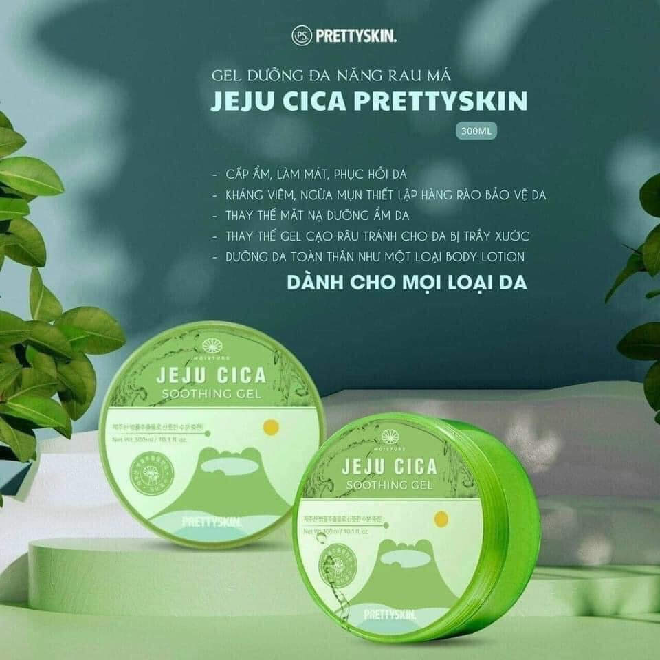 Gel dưỡng da đa năng chiết xuất rau má Pretty Skin