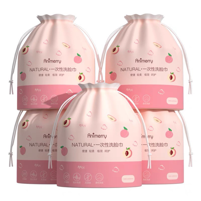 Khăn mặt khô đa năng dùng 1 lần,túi cuộn khăn lau mặt, cuộn tẩy trang cotton dùng một lần tiết kiệm, dễ mang theo_MC888