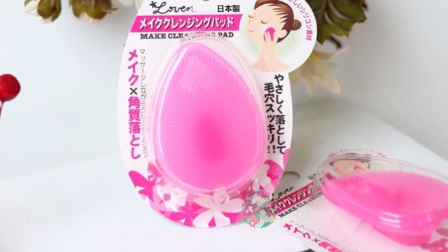 (Sale 60k->45k) Cọ rửa mặt Silicon mềm Loven Make Cleansing Pad Nhật Bản | BigBuy360 - bigbuy360.vn