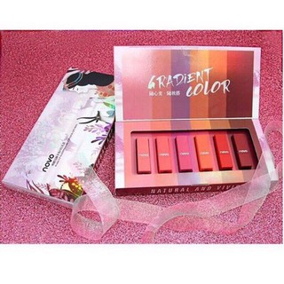 Set son lì mịn môi NOVO 6 cây siêu đẹp