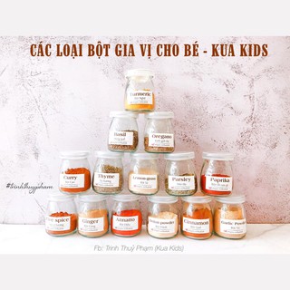 Bột gia vị tỏi/hành/nghệ/quế.. ăn dặm cho bé
