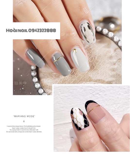 Sticker da rắn - Phụ kiện Nail