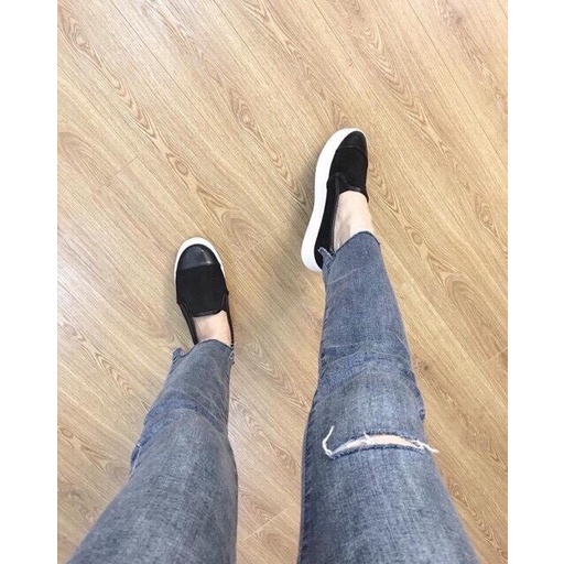 Giày búp bê trần chỉ ( ảnh thật phía sau)