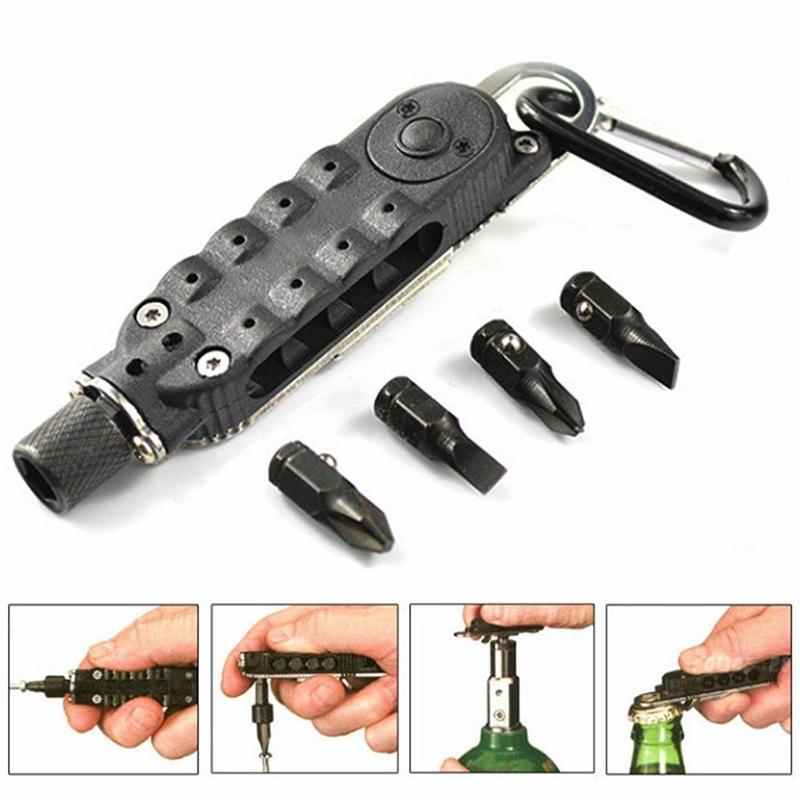 Tua Vít Mini EDC Hình Chìa Khóa Đa Năng