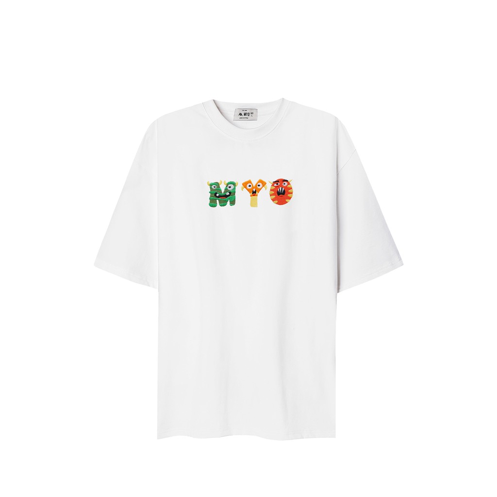 Áo Thun Tay Lỡ Unisex MYO Vải Cotton In Hình Funny Friends