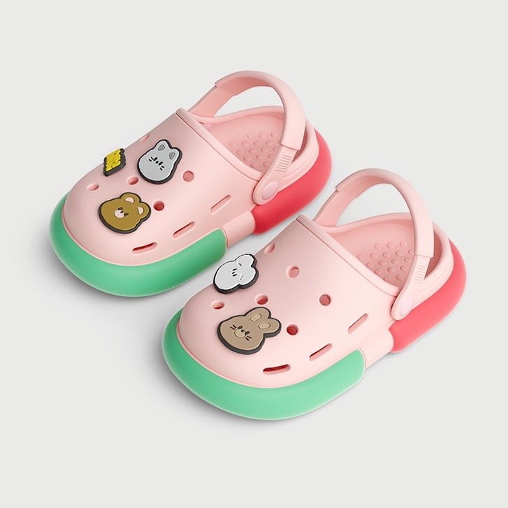 Dép sục cho bé từ 2 đến 10 tuổi mario cao cấp siêu nhẹ thoáng khí chống trượt phong cách thời trang