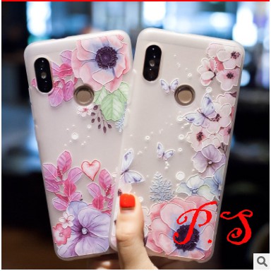 Ốp Lưng Xiaomi mi 8 se Họa Tiết Hoa Đẹp Mắt