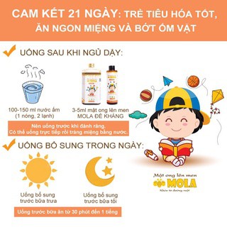 Mật ong lên men Mola đề kháng 410 gram