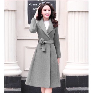 ÁO KHOÁC DẠ CỔ VEST DUYÊN DÁNG KS430435(hàng nhập )