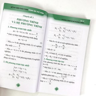 Sách - Sổ tay kiến thức Toán - THPT