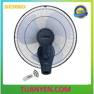 Quạt treo tường remote Senko TR1683 bảo hành 12 tháng - Giao màu ngẫu nhiên - Tuấn Yến
