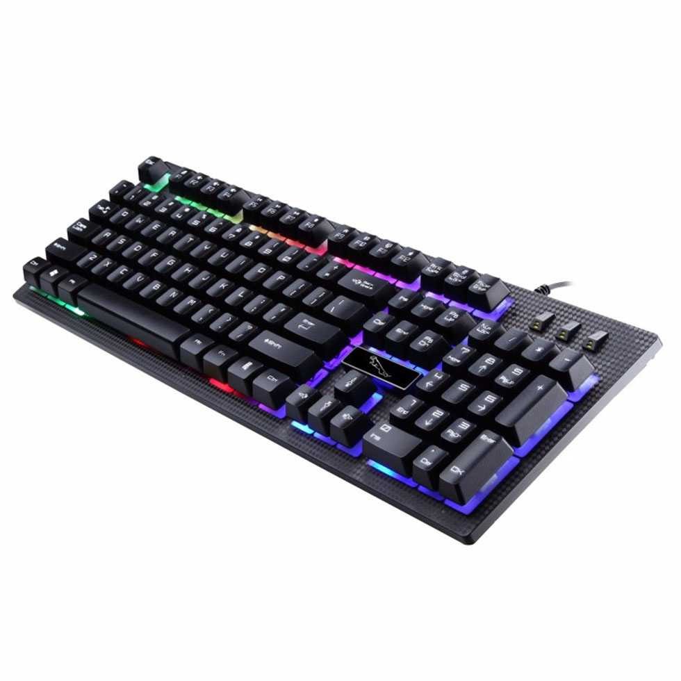 LOGITECH Mới Bàn Phím Chơi Game Rgb Có Đèn Led Nền