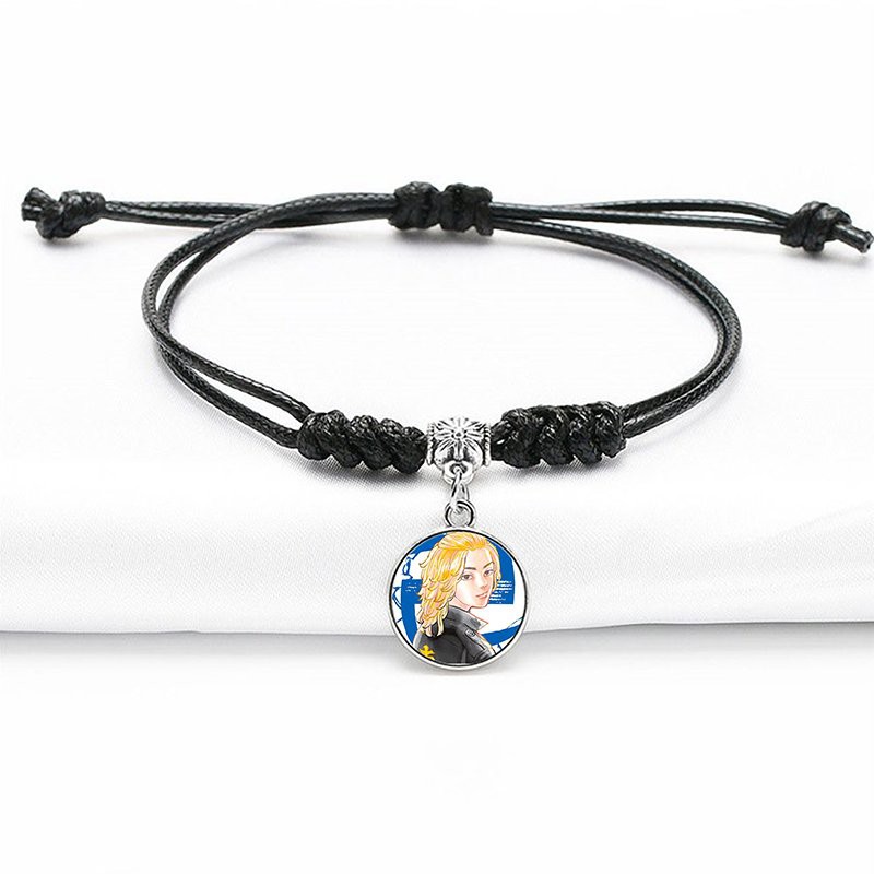 (30) Vòng tay in hình nhân vật TOKYO REVENGERS Kịch Trường Của Takemichi anime chibi thời trang