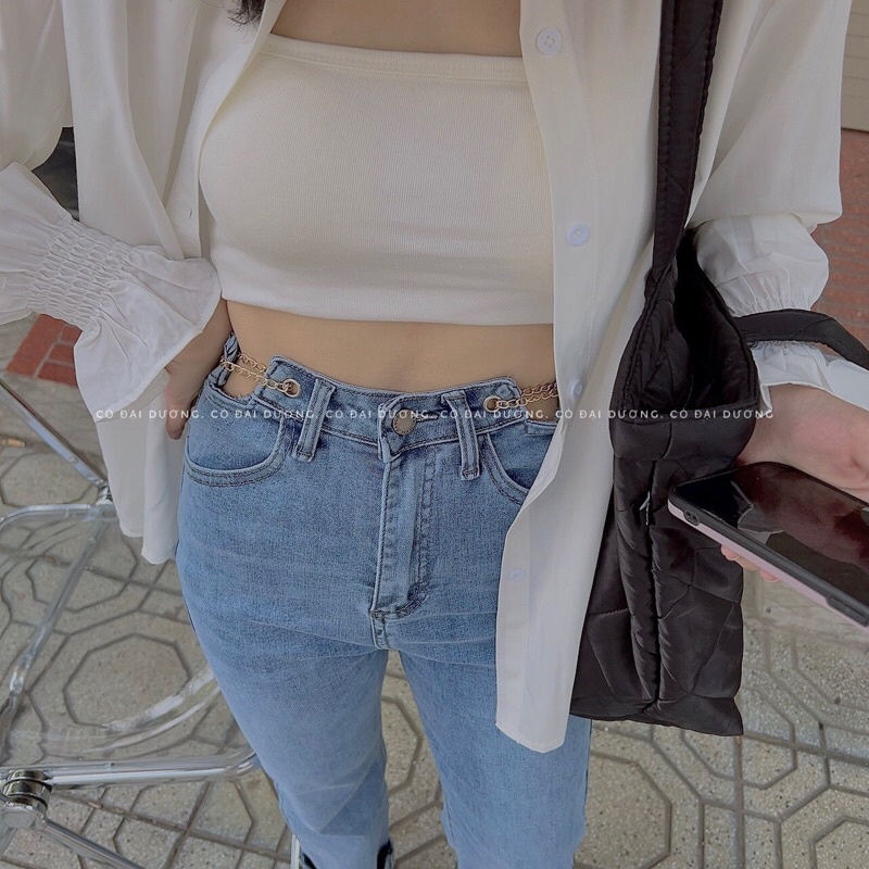 Quần xích bên eo mã 5008