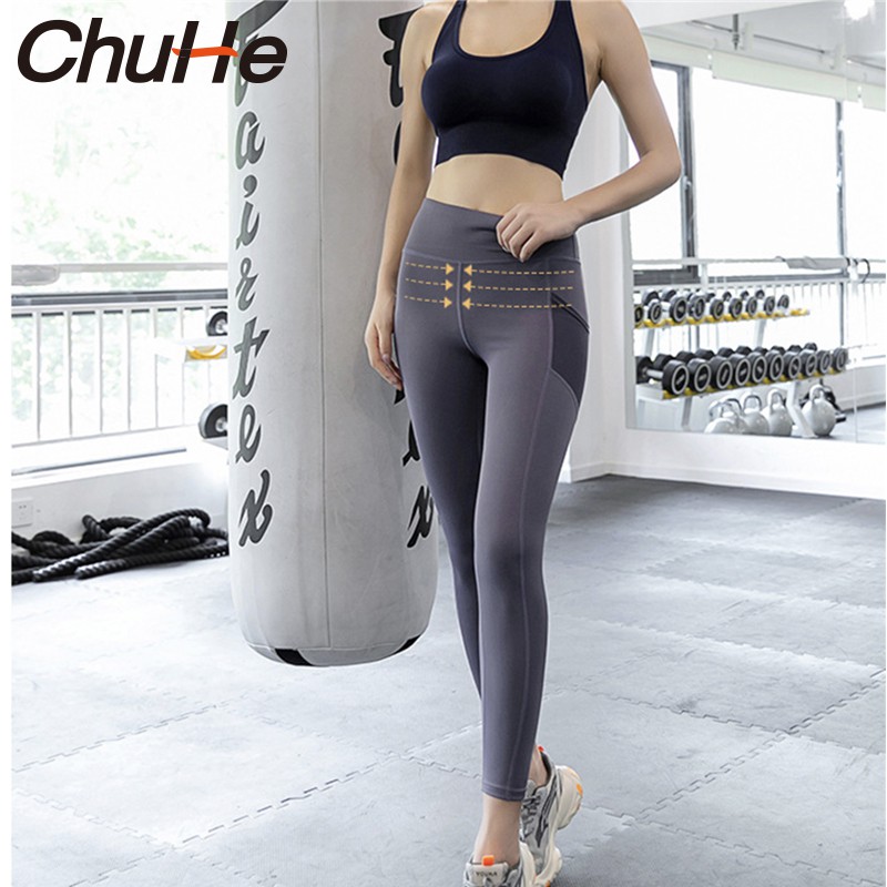 Quần Legging Thể Thao Lưng Cao Cho Nữ