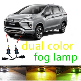 Set 2 đèn led sương mù h11 ánh sáng trắng 6000k 80w cho mitsubishi xpander 2017 2018 2019-2023 p13w