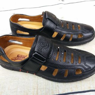 Giày lười rọ nam da bò mềm mại