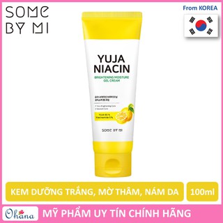 Kem Dưỡng Ẩm, Làm Trắng Da, Mờ Thâm Some By Mi Yuja Niacin Brightening Moisture Gel Cream 100ml