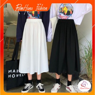 [Sale 50%] Chân váy đũi Hàn túi xẻ Ullzang siêu đẹp RumHana