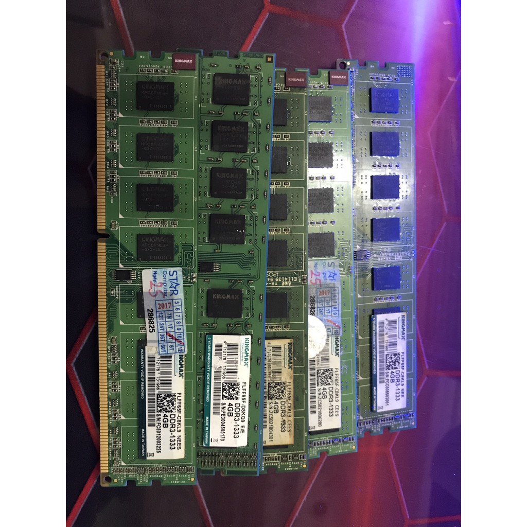 RAM KINGMAX 4GB DDR3 1333, 1600, 2400 ( còn bh hãng 8/2021) | BigBuy360 - bigbuy360.vn
