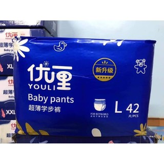 Bỉm YOULI nội địa Trung quần/dán size S112, M96 dán, m92 quần, L84, XL76, XXL72