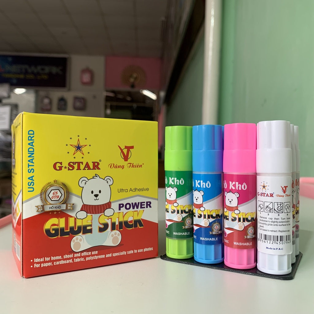 Hộp 12 chai hồ khô Gstar GS-079