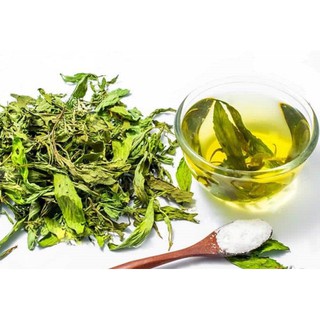 Cỏ Ngọt hữu cơ làm trà, đường ăn kiêng, tạo vị ngọt tự nhiên dành cho người tiểu đường, cao huyết áp 1KG