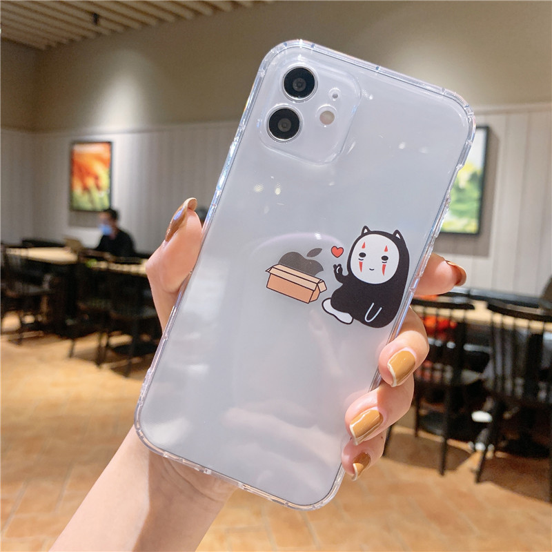 Ốp Điện Thoại In Hình Vô Diện Miyazaki Cho Iphone 12 I11 Pro Max Se2 Xr | BigBuy360 - bigbuy360.vn