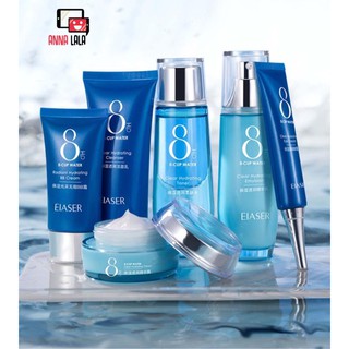 [SẴN] Set dưỡng trắng cấp ẩm 8 cup water
