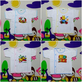 Set 5 áo sơ sinh bosini bác sĩ tay ngắn