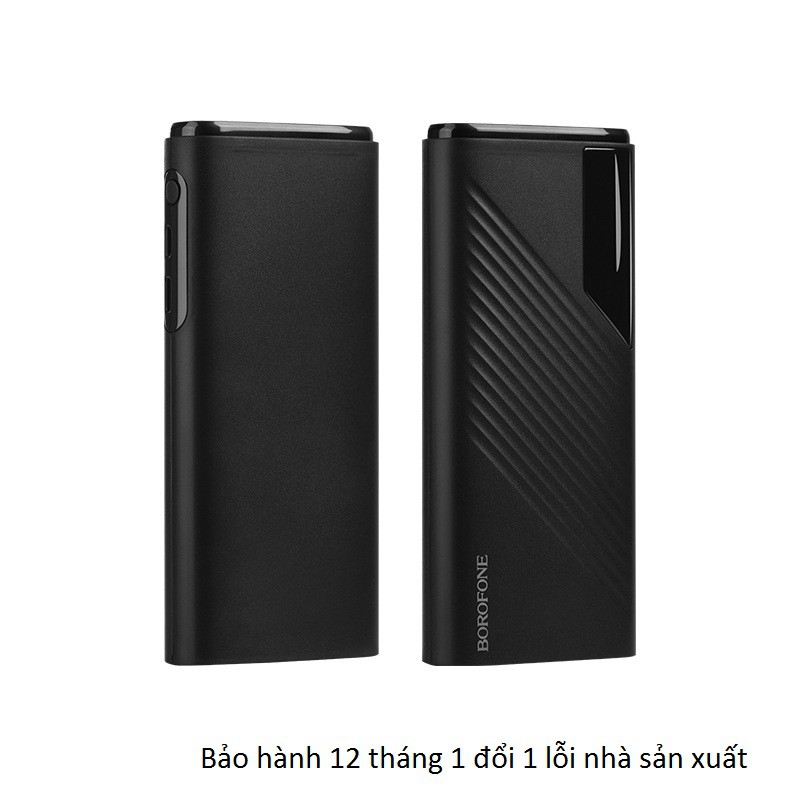 Pin sạc dự phòng có đèn báo dung lượng 10000mah Borofone BT10