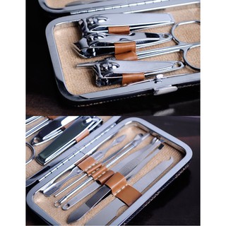 Bộ dụng cụ cắt móng 10 món - GD002
