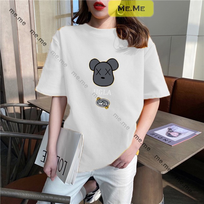 Áo Thun Tay Lỡ Unisex in Hình Phông Form Dáng Rộng Nam Nữ Phong Cách Oversize M122