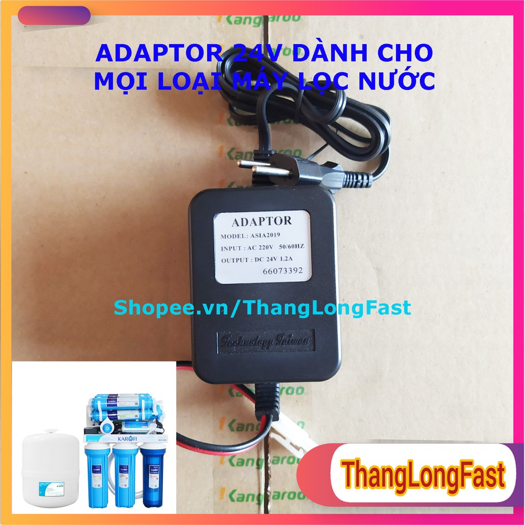 NGUỒN MÁY LỌC NƯỚC 24V  - ADAPTER 24V MÁY LỌC NƯỚC RO