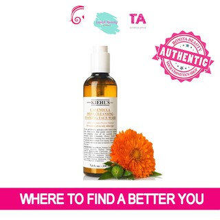 [Mã giảm giá mỹ phẩm chính hãng] Kiehl's Calendula Deep Cleansing Foaming Face Wash – Gel Rửa Mặt Chiết Xuất Hoa Cúc