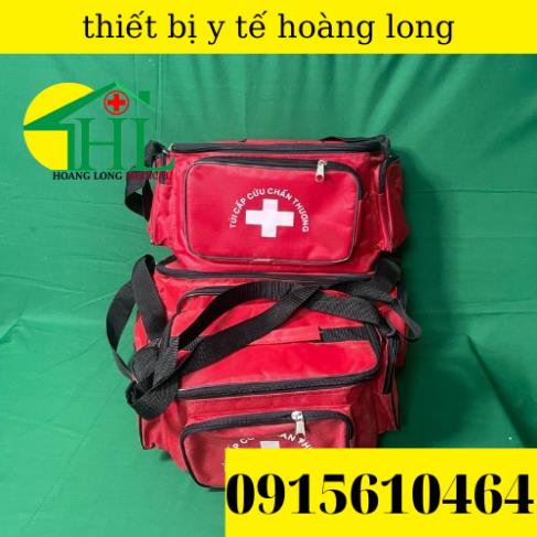 Túi Cứu Thương Màu Đỏ Cỡ Đại 34x22x22cm - Túi Y Tế