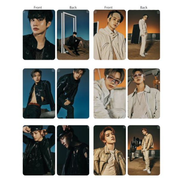 Set thẻ card nhựa NCT 2020 - RESONANCE Pt.1 in 2 mặt bo góc 2809