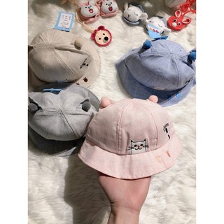 Mũ Vành Tròn Hình Mèo Dễ Thương Cho Bé_Hasuko