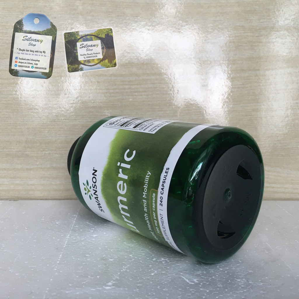 Tinh Chất Nghệ Turmeric Swanson 720mg