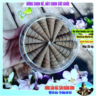 Nụ trầm hương cao cấp - 100% trầm hương tự nhiên - hộp 35 nụ