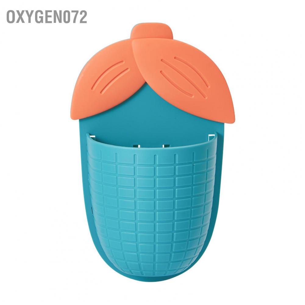 Oxygen072 Wall Mounted Storage Rack Corn Shape Multipurpose Bathroom Toothbrush Holder Organizer for Kitchen Office