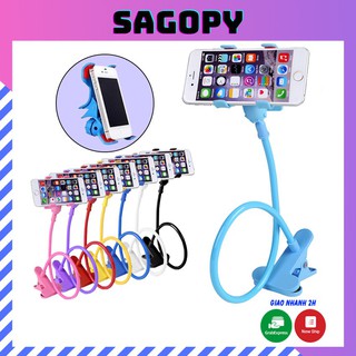 Giá đỡ kẹp đa năng điện thoại đt, ipad và màn hình laptop cho xe máy ô tô bluetooth kẹp đuôi khỉ xoay 360 độ dùng iphone