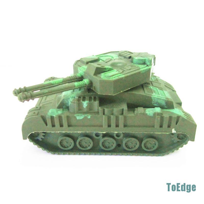 Xe Tăng Đồ Chơi 3d Màu Xanh Quân Đội Dành Cho Bé