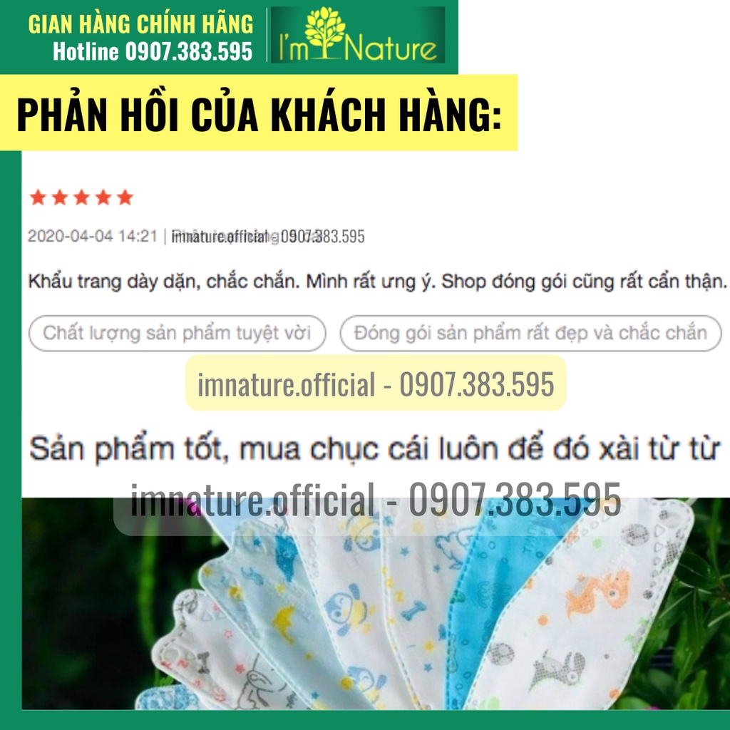 Khẩu Trang Y Tế Trẻ Em 4 Lớp Thịnh Phát TP94 Chống Bụi Kháng Khuẩn (10 cái/ túi) - Cho Bé Từ 3-10 Tuổi