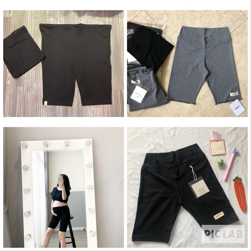 Quần ngố đùi bầu trên gối CHẤT ĐẸP (cạp chéo,cạp đáp bụng)