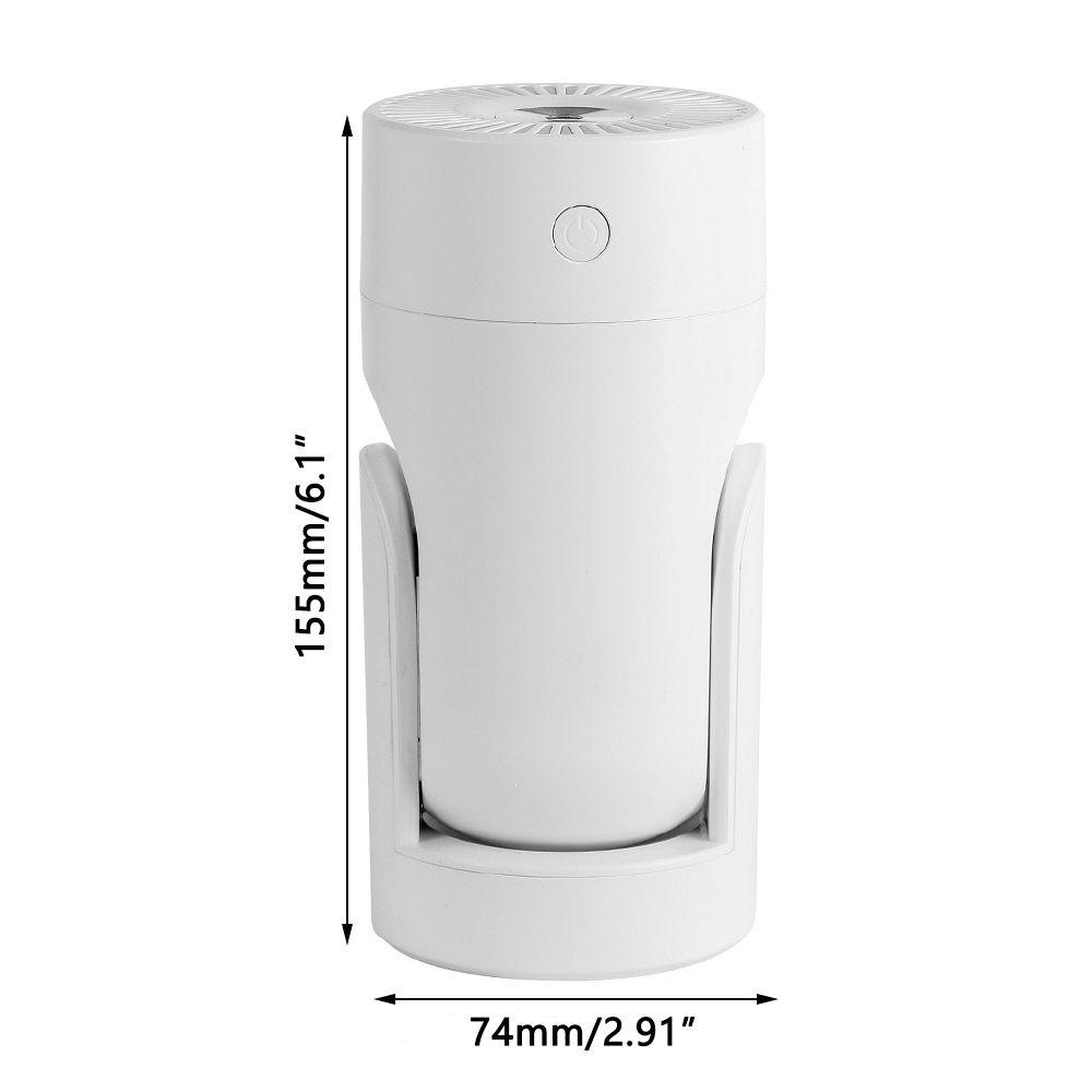 Máy Khuếch Tán Tinh Dầu Lắc Đầu Tạo Độ Ẩm Không Khí Không Gây Tiếng Ồn